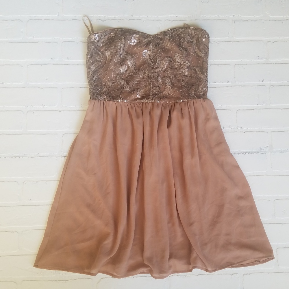 Ya Los Angeles Sequin Strapless Party Dress - Picture 3 of 8